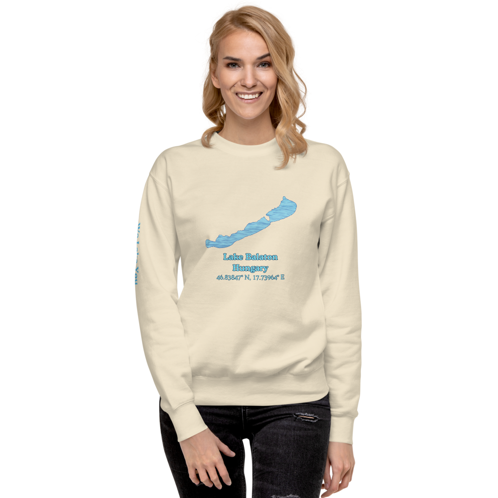 Lake Balaton Premium Unisex Sweatshirt