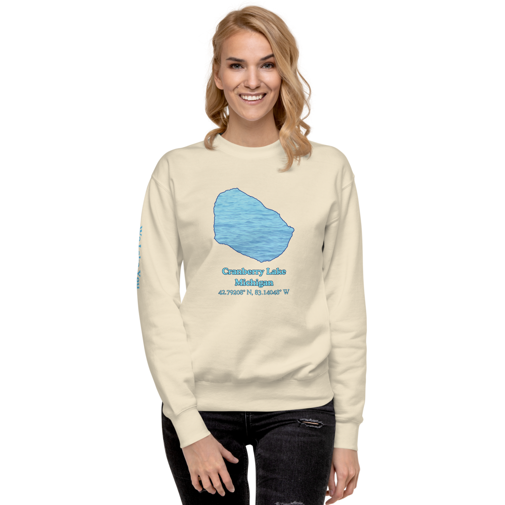 Cranberry Lake Premium Unisex Sweatshirt