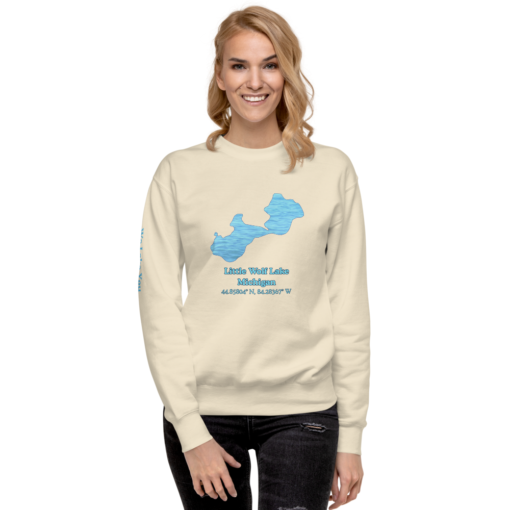 Little Wolf Lake Premium Unisex Sweatshirt