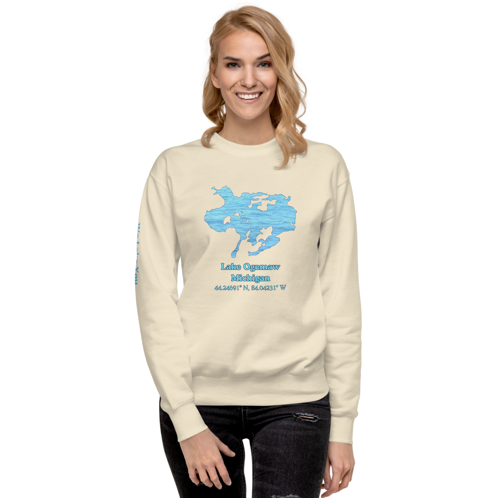 Lake Ogemaw Premium Unisex Sweatshirt