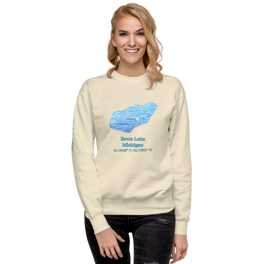 Bows Lake Premium Unisex Sweatshirt