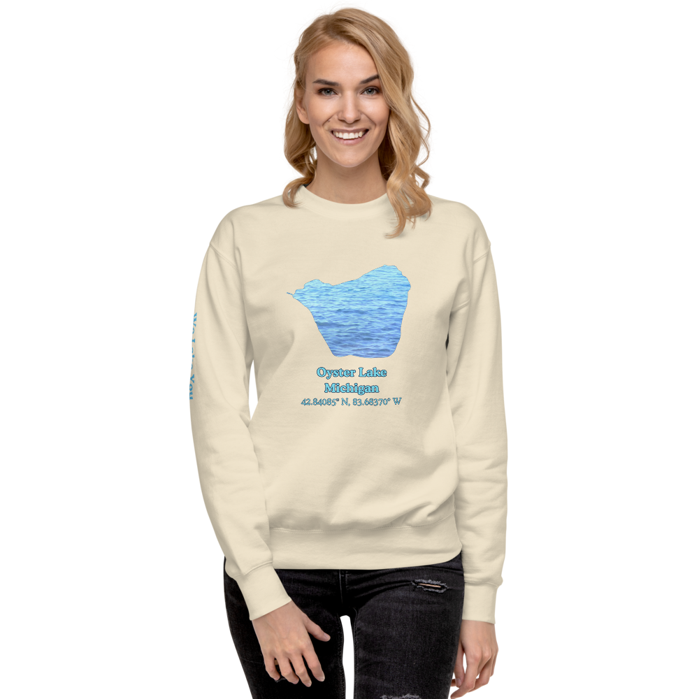 Oyster Lake Premium Unisex Sweatshirt