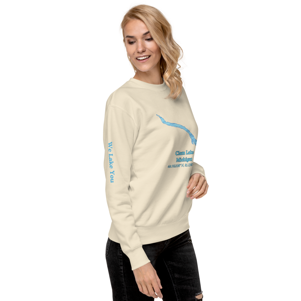 Clam Lake Premium Unisex Sweatshirt