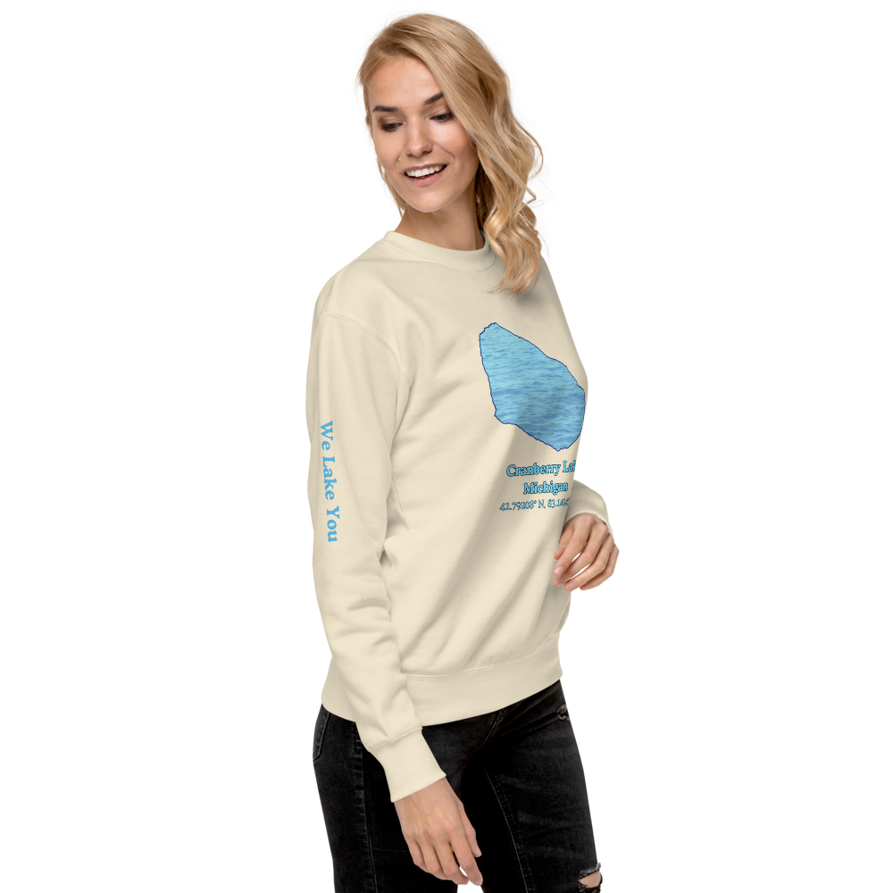 Cranberry Lake Premium Unisex Sweatshirt