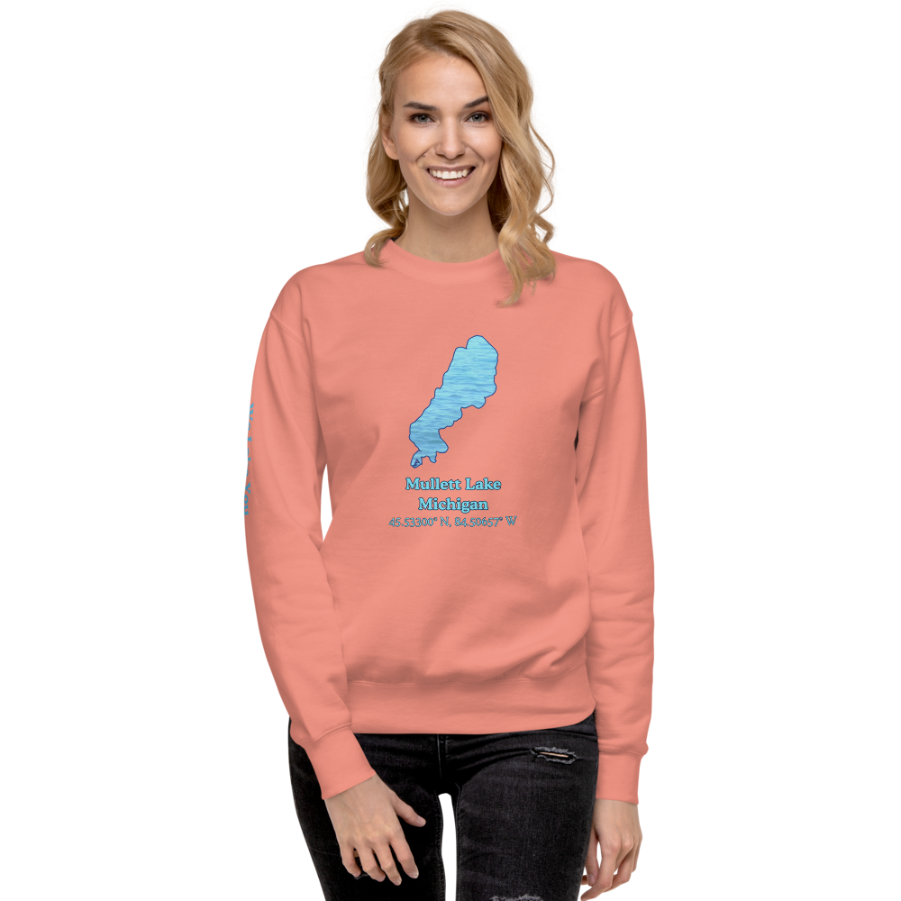 Mullett Lake Premium Unisex Sweatshirt