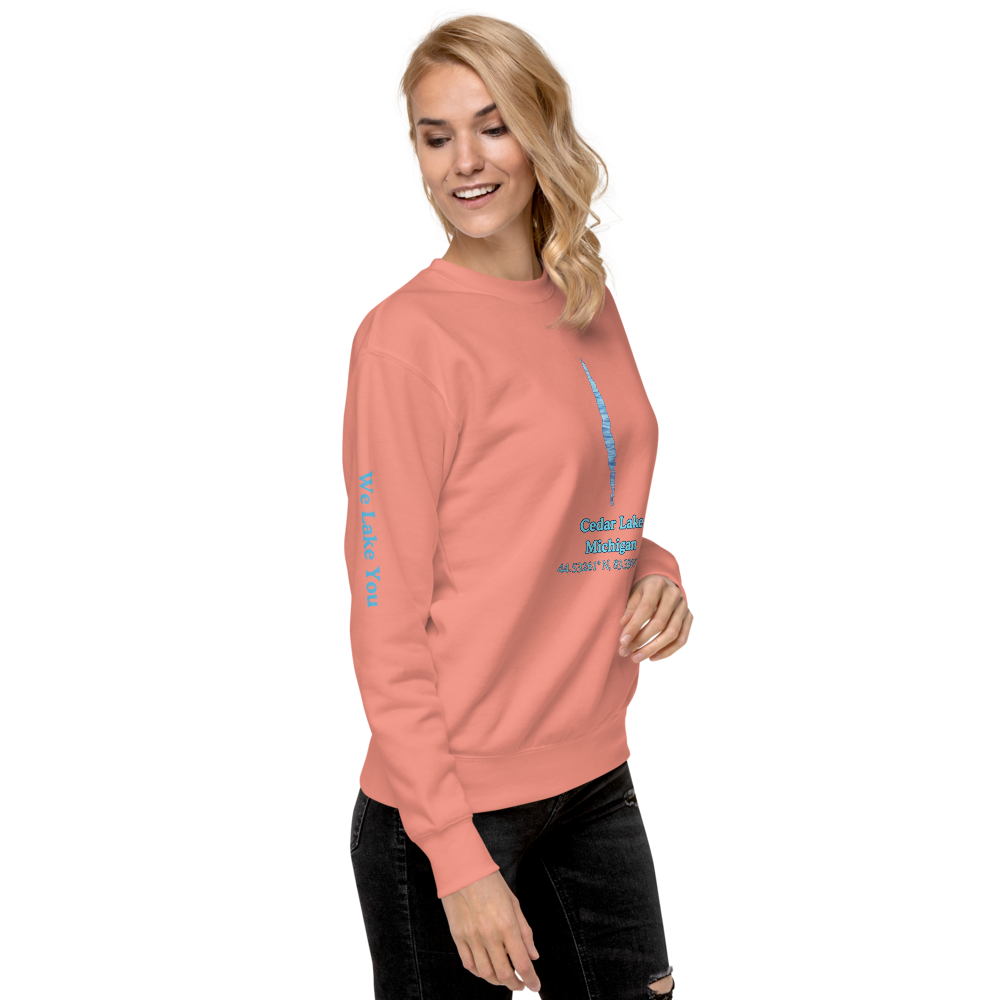 Cedar Lake Premium Unisex Sweatshirt