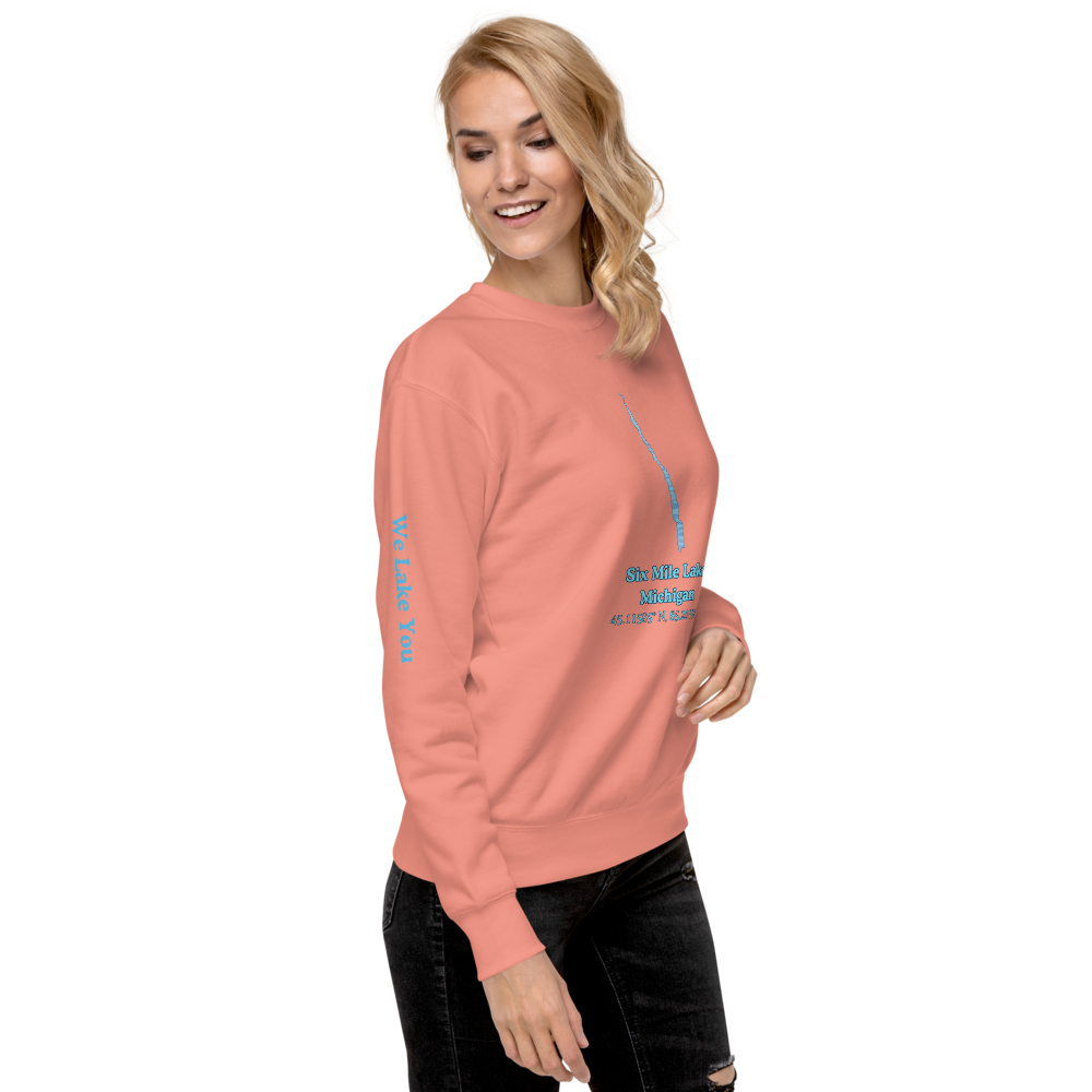 Six Mile Lake Premium Unisex Sweatshirt