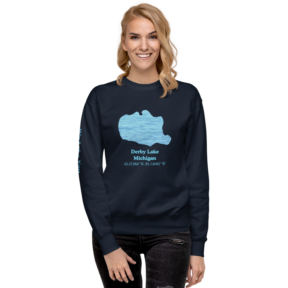 Derby Lake Premium Unisex Sweatshirt