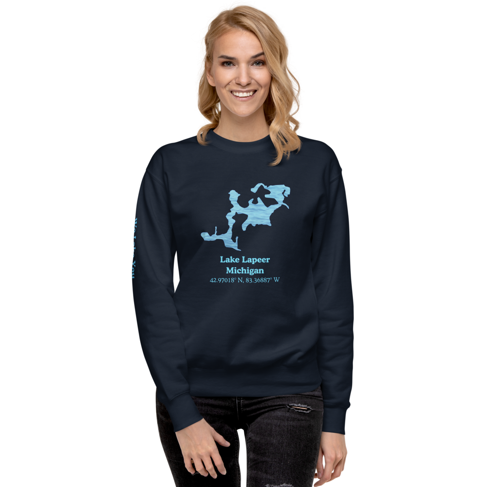 Lake Lapeer Premium Unisex Sweatshirt
