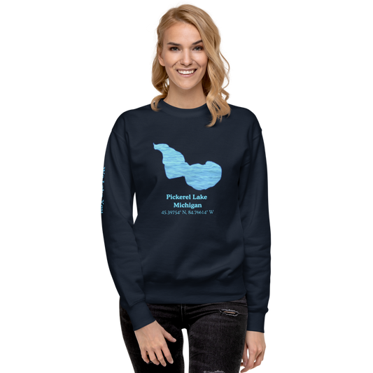 Pickerel Lake  Premium Unisex Sweatshirt