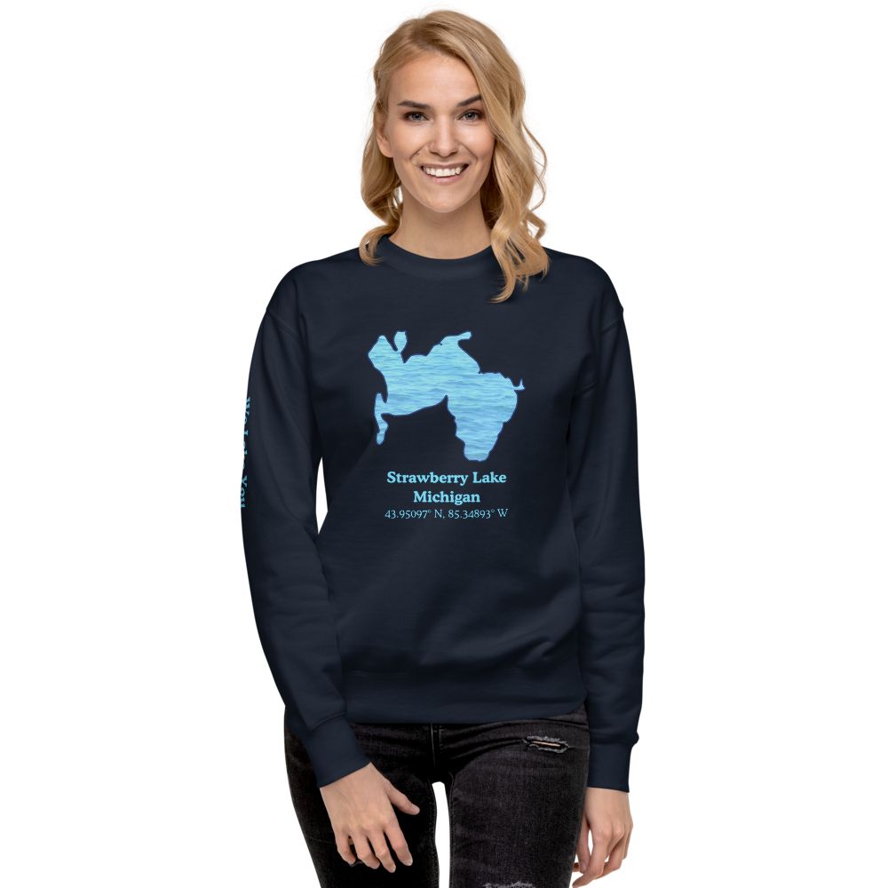 Strawberry Lake Premium Unisex Sweatshirt
