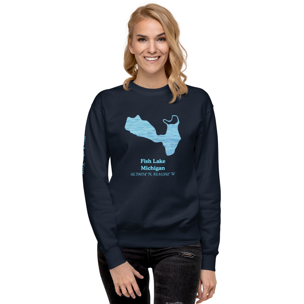 Fish Lake Premium Unisex Sweatshirt