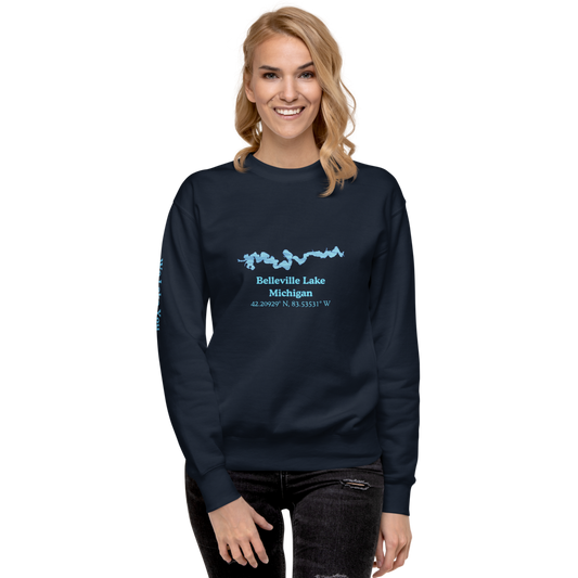 Belleville Lake Premium Unisex Sweatshirt
