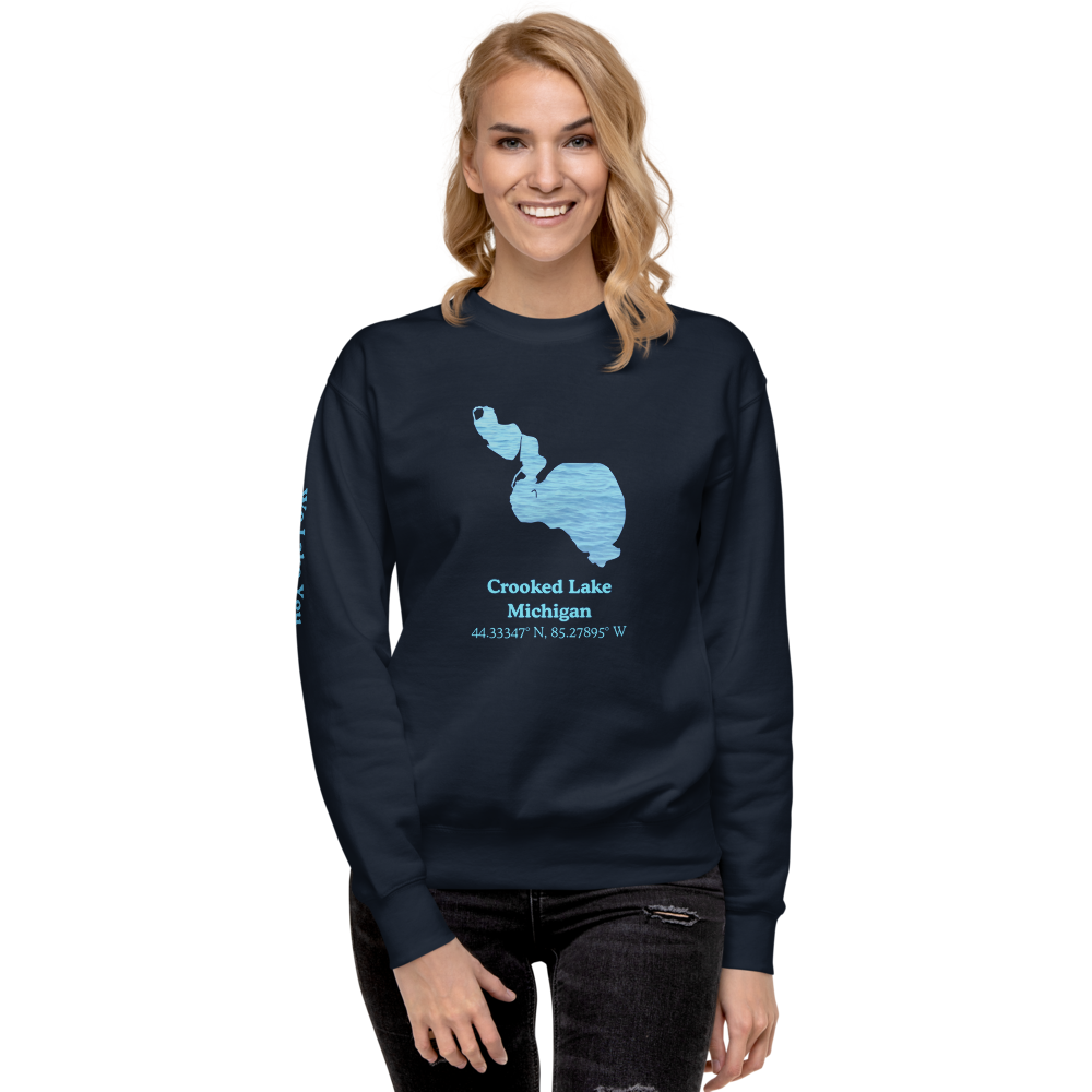 Crooked Lake Premium Unisex Sweatshirt