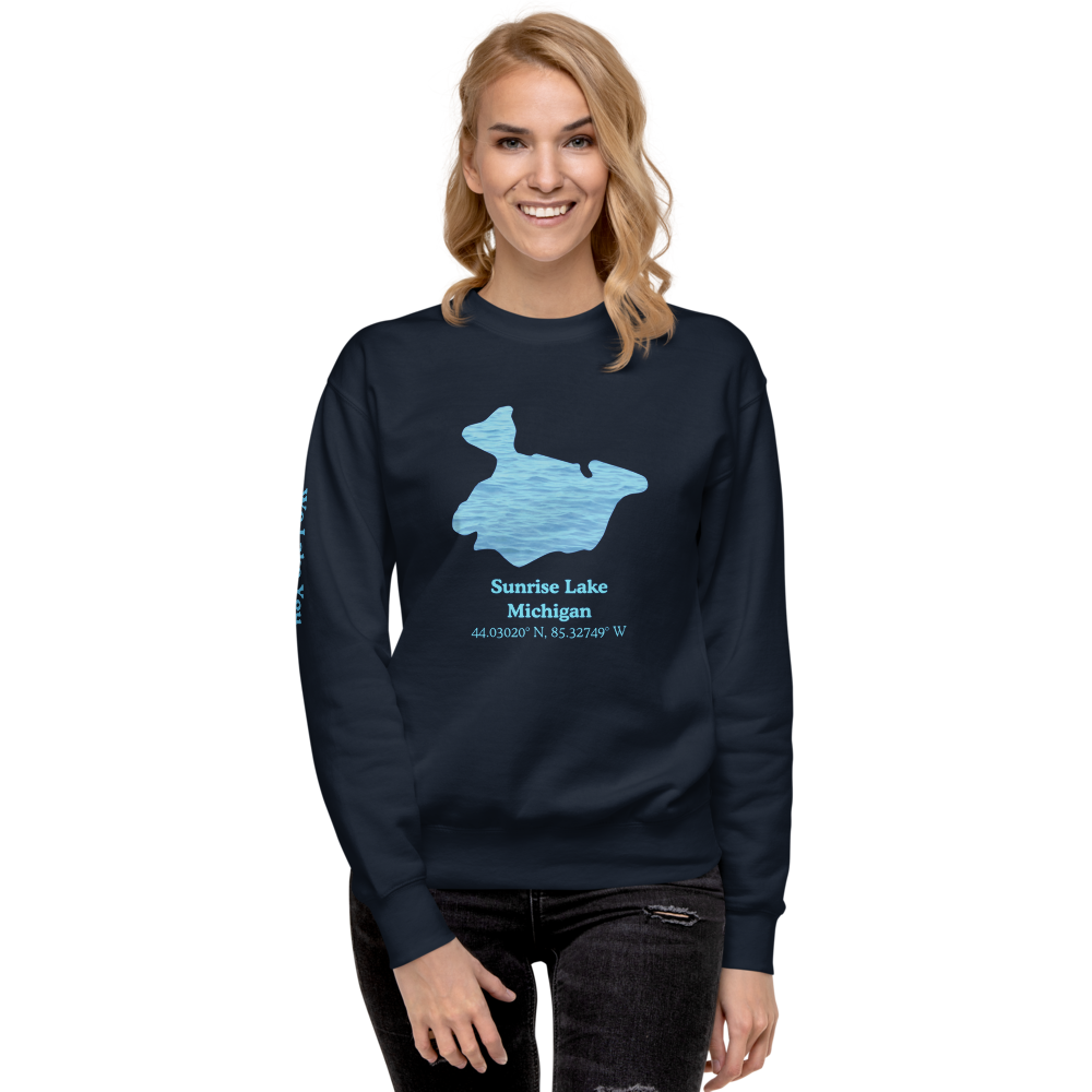 Sunrise Lake Premium Unisex Sweatshirt