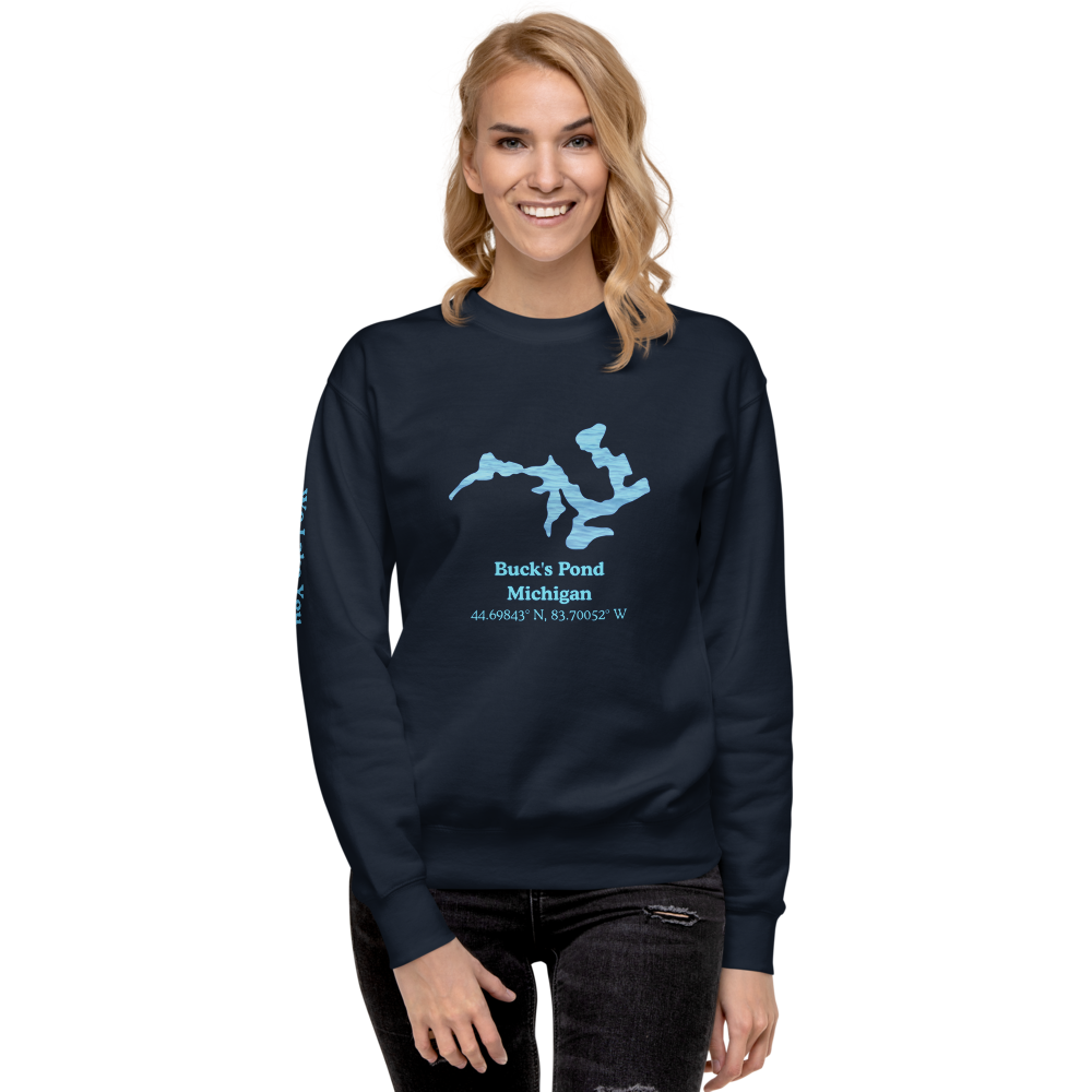 Buck's Pond Premium Unisex Sweatshirt