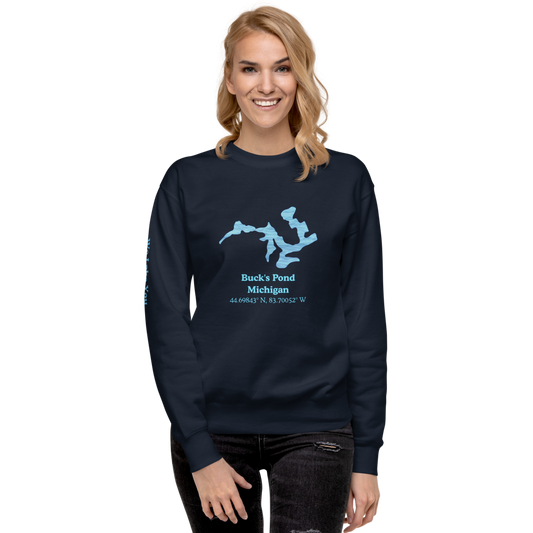 Buck's Pond Premium Unisex Sweatshirt