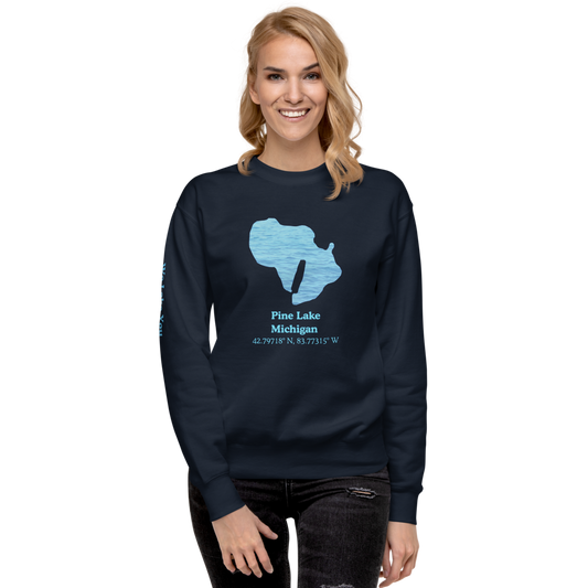 Pine Lake Premium Unisex Sweatshirt