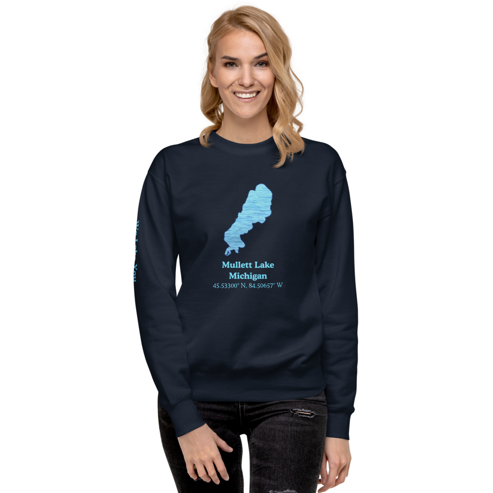Mullett Lake Premium Unisex Sweatshirt