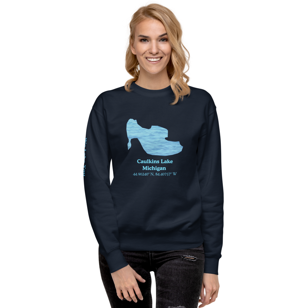 Caulkins Lake Premium Unisex Sweatshirt