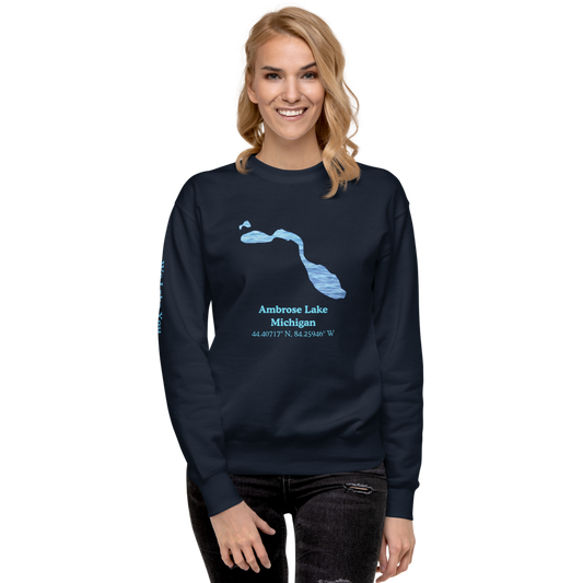 Ambrose Lake Premium Unisex Sweatshirt