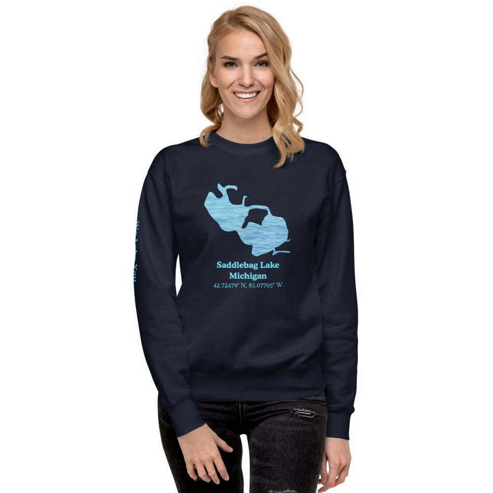 Saddlebag Lake Premium Unisex Sweatshirt