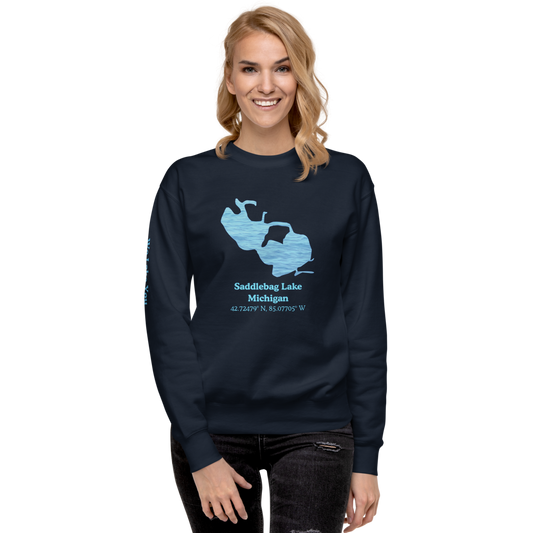 Saddlebag Lake Premium Unisex Sweatshirt