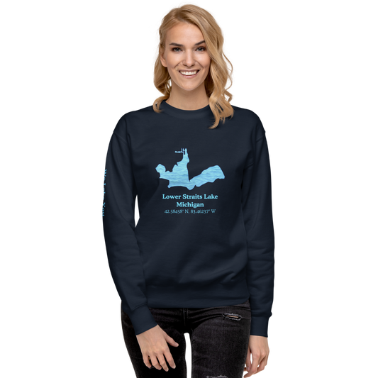 Lower Straits Lake Premium Unisex Sweatshirt