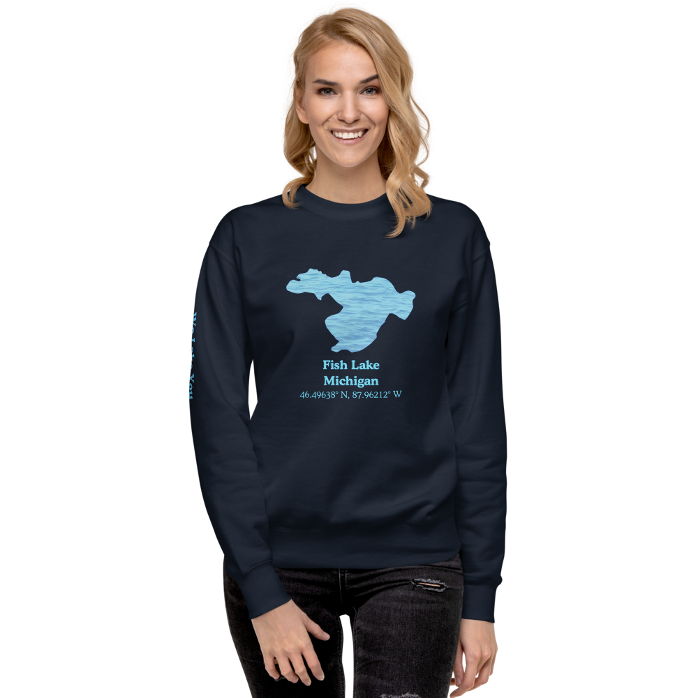 Fish Lake Premium Unisex Sweatshirt
