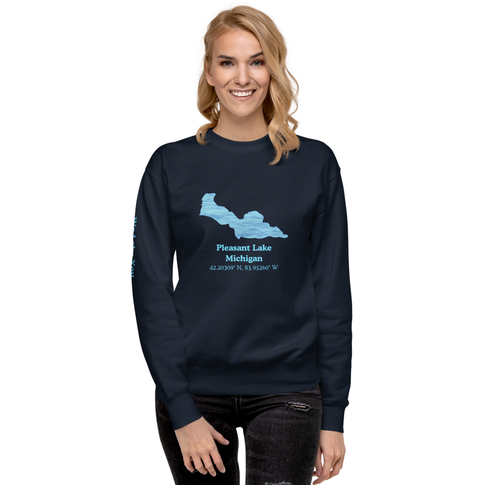 Pleasant Lake Premium Unisex Sweatshirt