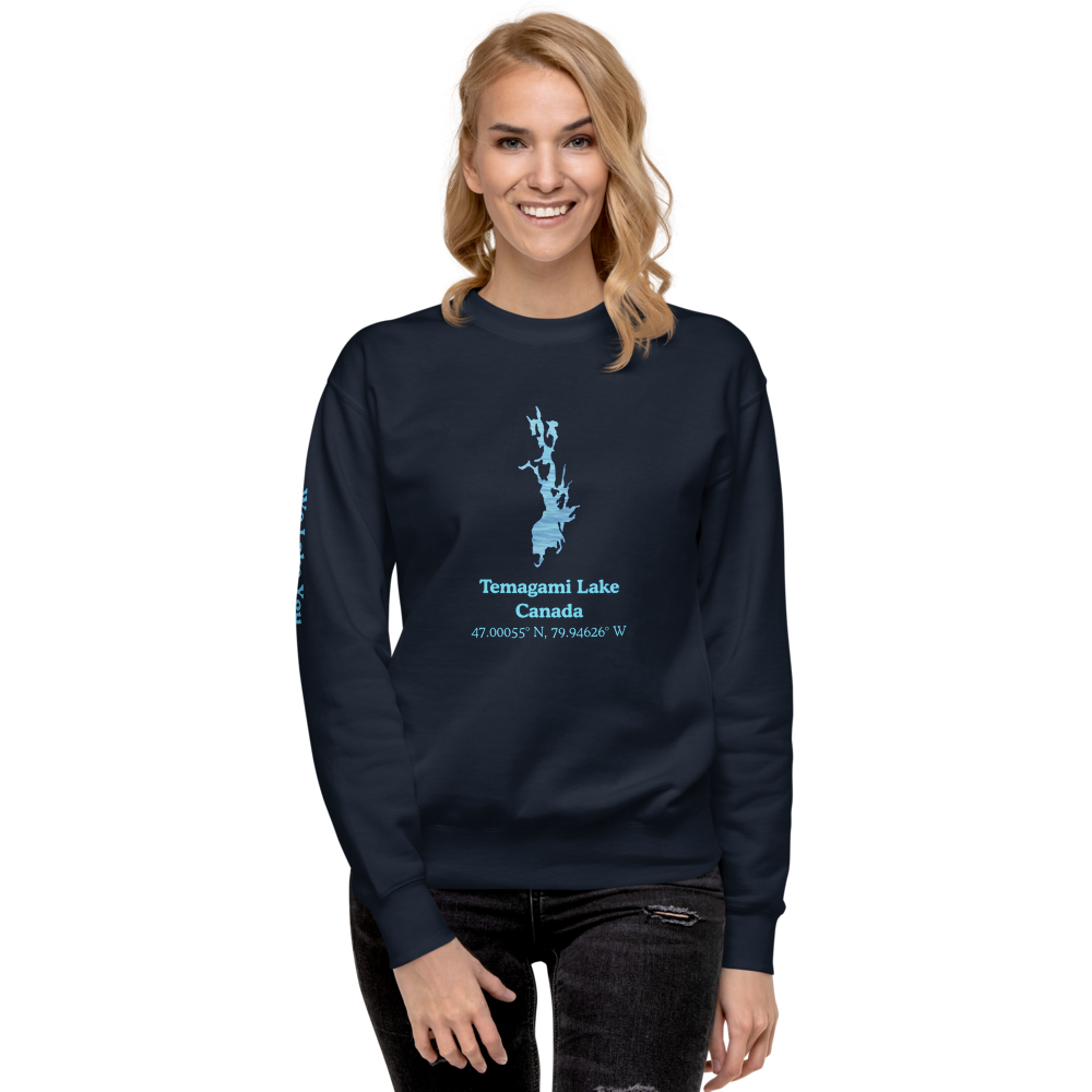 Temagami Lake Premium Unisex Sweatshirt