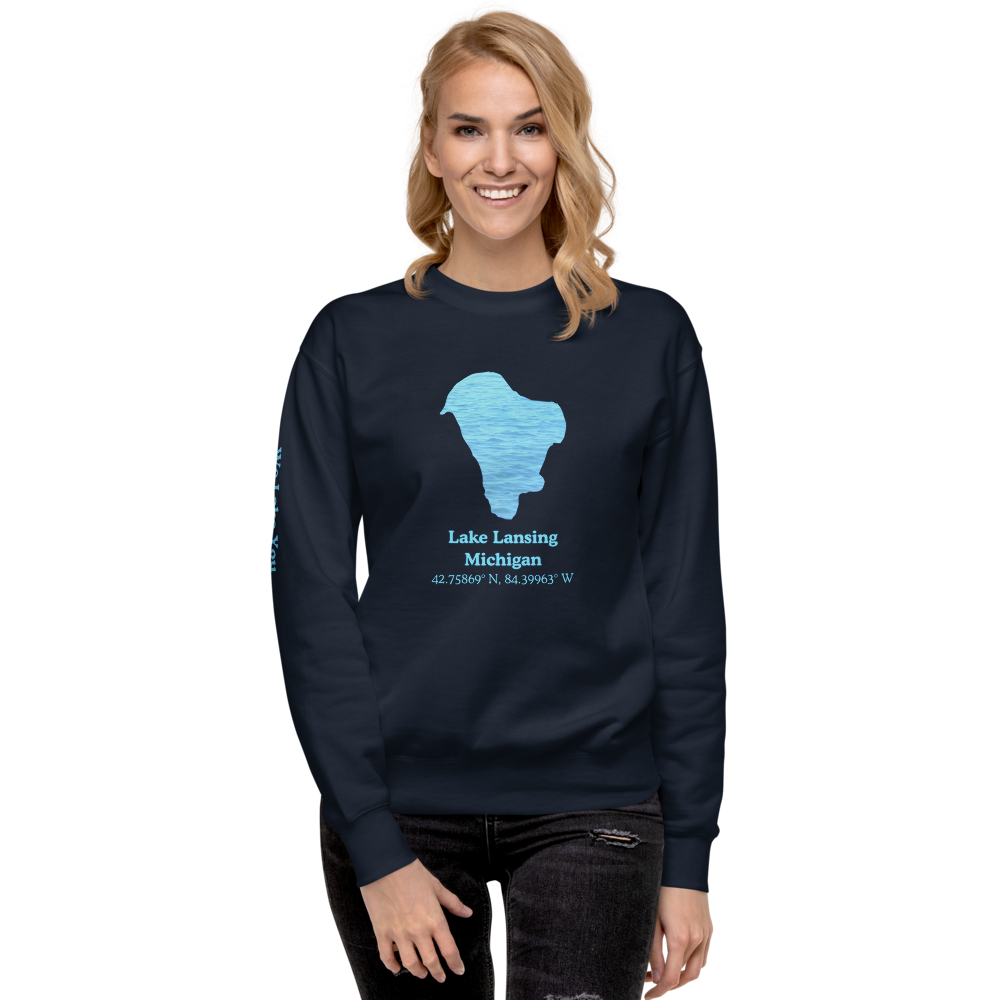Lake Lansing Premium Unisex Sweatshirt