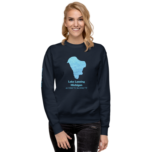 Lake Lansing Premium Unisex Sweatshirt