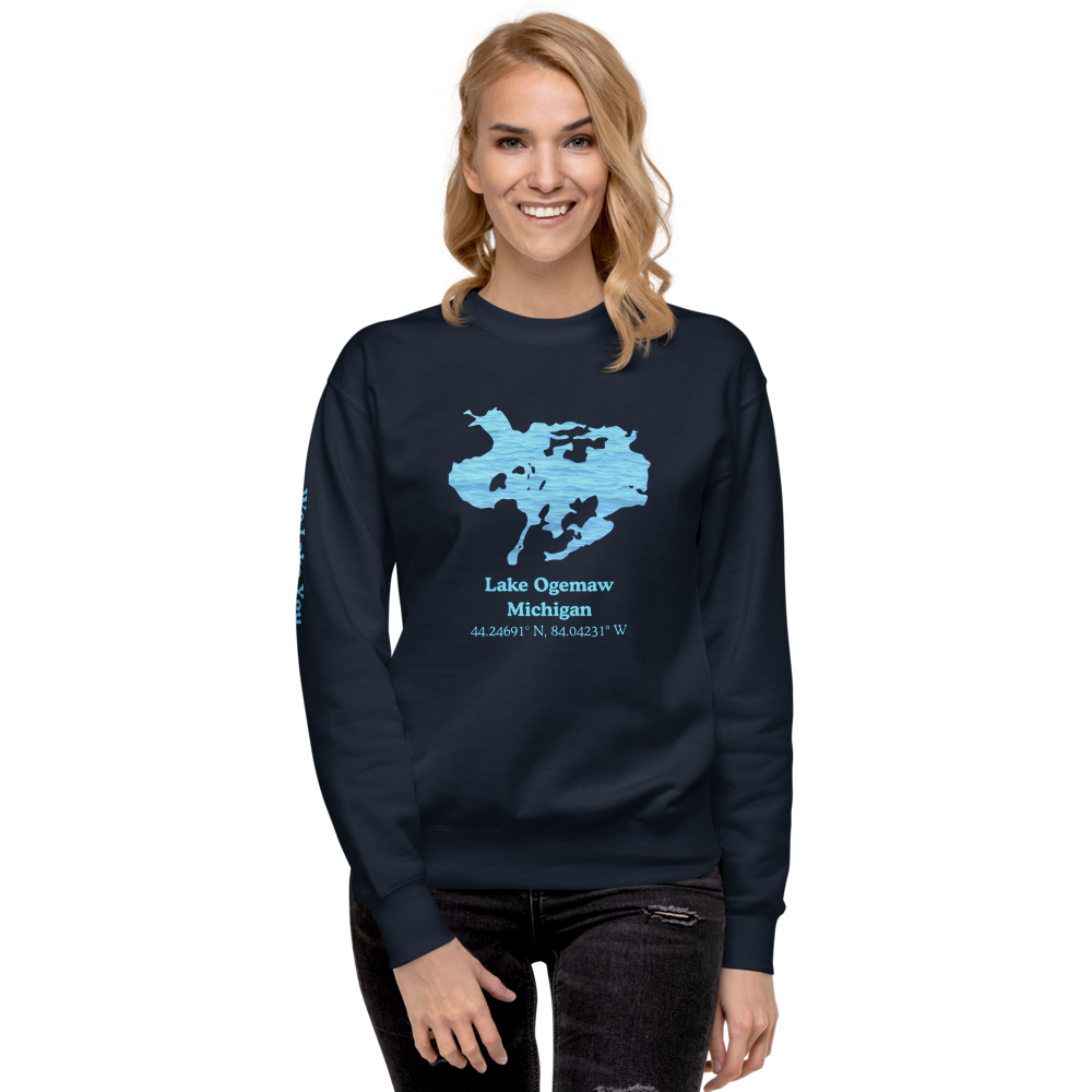 Lake Ogemaw Premium Unisex Sweatshirt