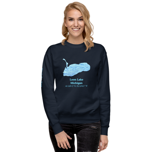 Loon Lake Premium Unisex Sweatshirt