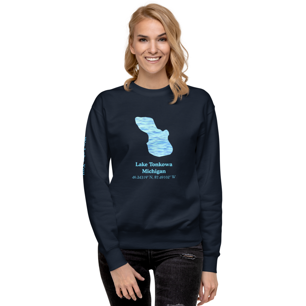 Lake Tonkowa Premium Unisex Sweatshirt