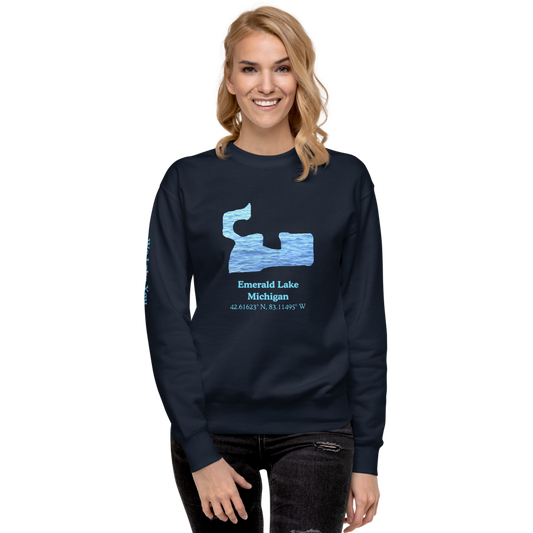 Emerald Lake Premium Unisex Sweatshirt