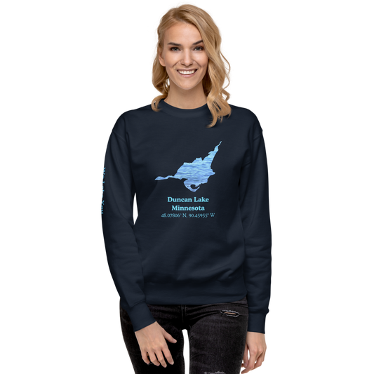 Duncan Lake Premium Unisex Sweatshirt