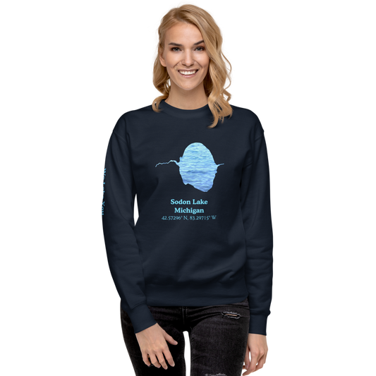 Sodon Lake Premium Unisex Sweatshirt