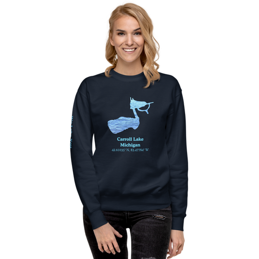 Carroll Lake Premium Unisex Sweatshirt