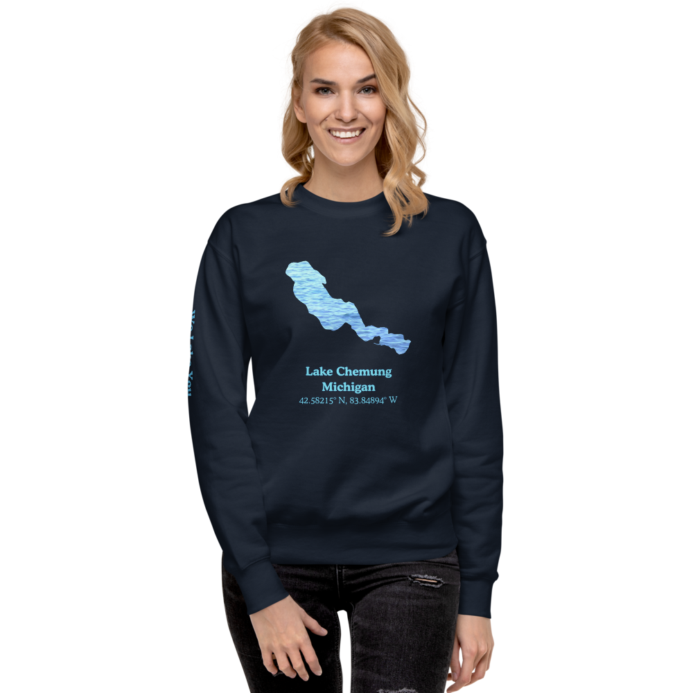 Lake Chemung Premium Unisex Sweatshirt