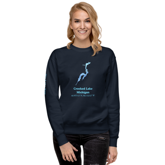 Crooked Lake Premium Unisex Sweatshirt