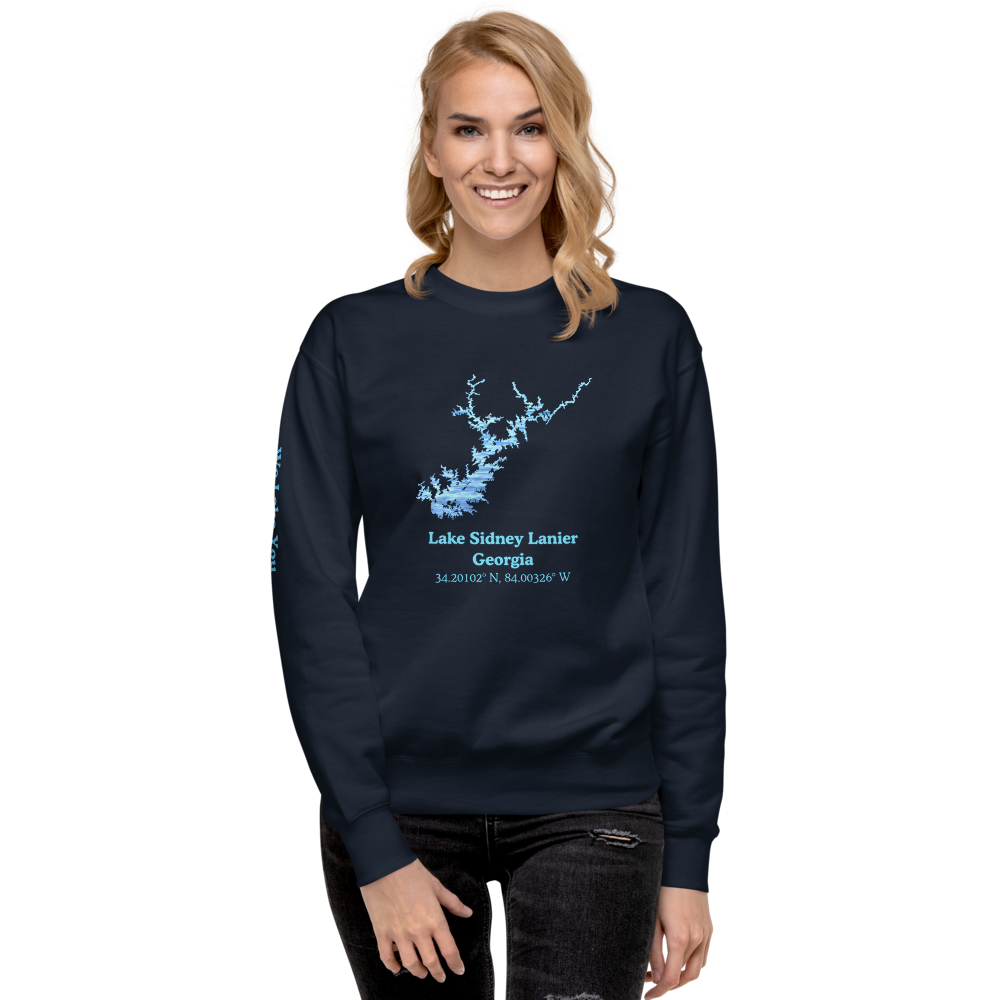 Lake Sidney Lanier Premium Unisex Sweatshirt