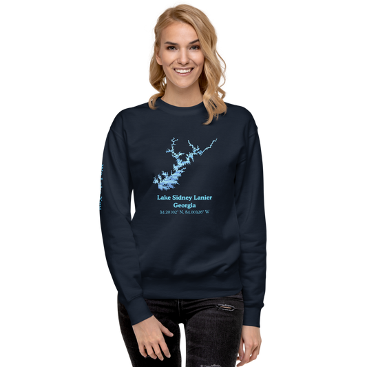 Lake Sidney Lanier Premium Unisex Sweatshirt
