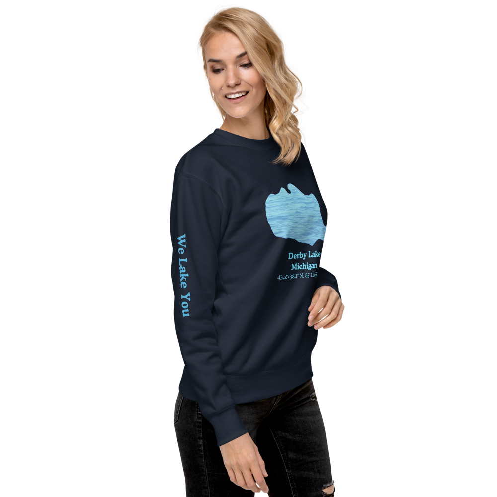 Derby Lake Premium Unisex Sweatshirt