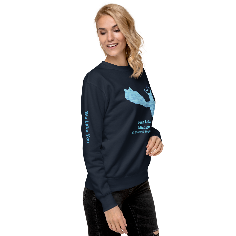 Fish Lake Premium Unisex Sweatshirt