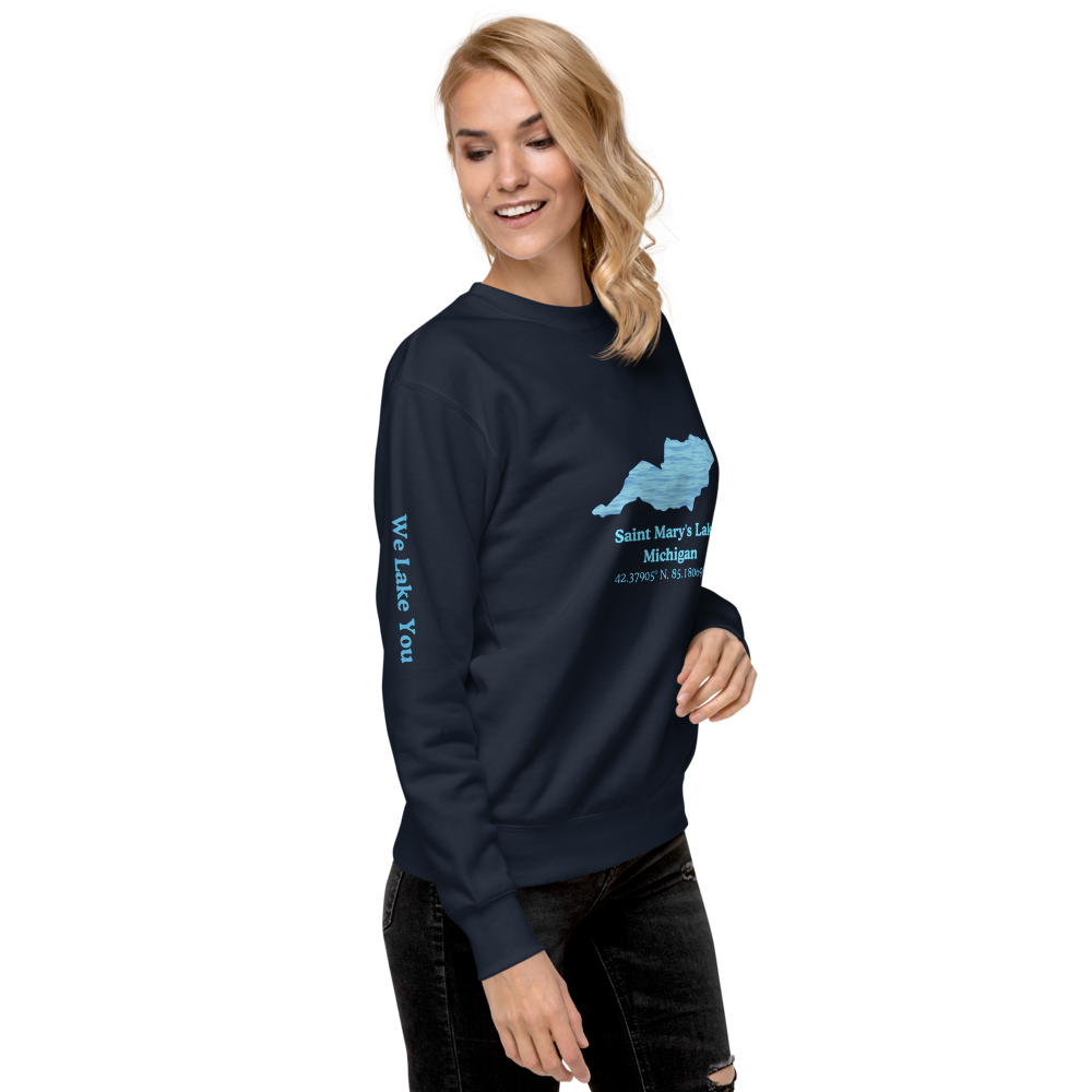 Saint Mary's Lake Premium Unisex Sweatshirt