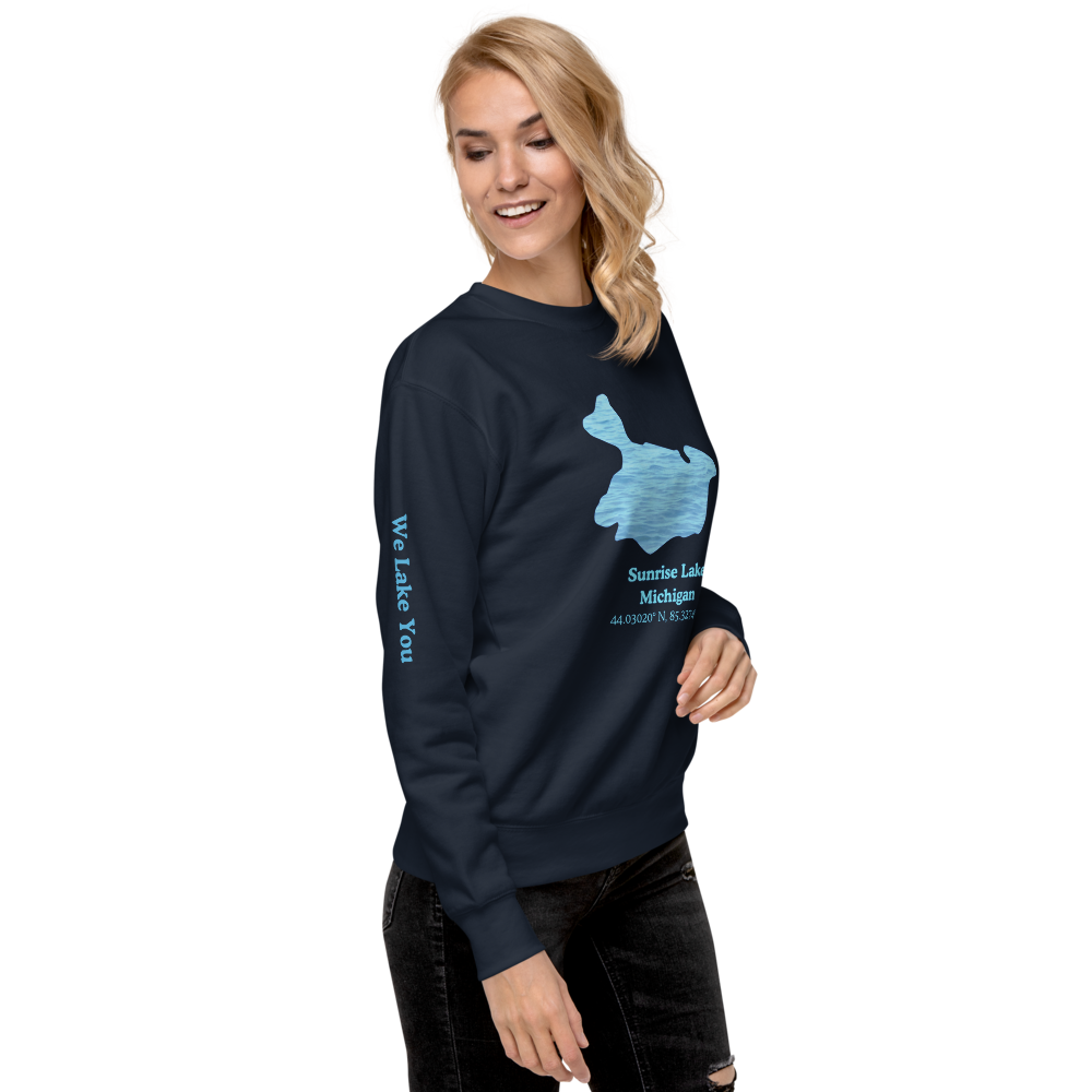 Sunrise Lake Premium Unisex Sweatshirt