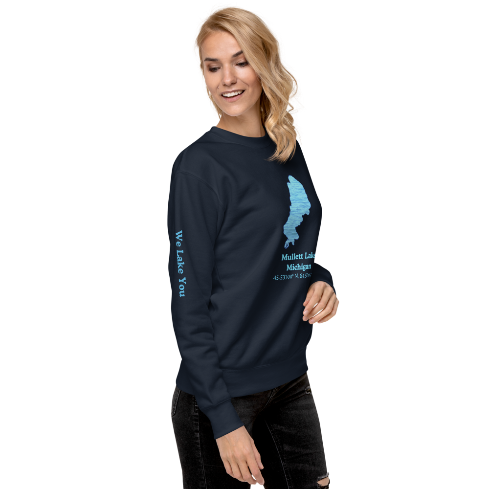 Mullett Lake Premium Unisex Sweatshirt