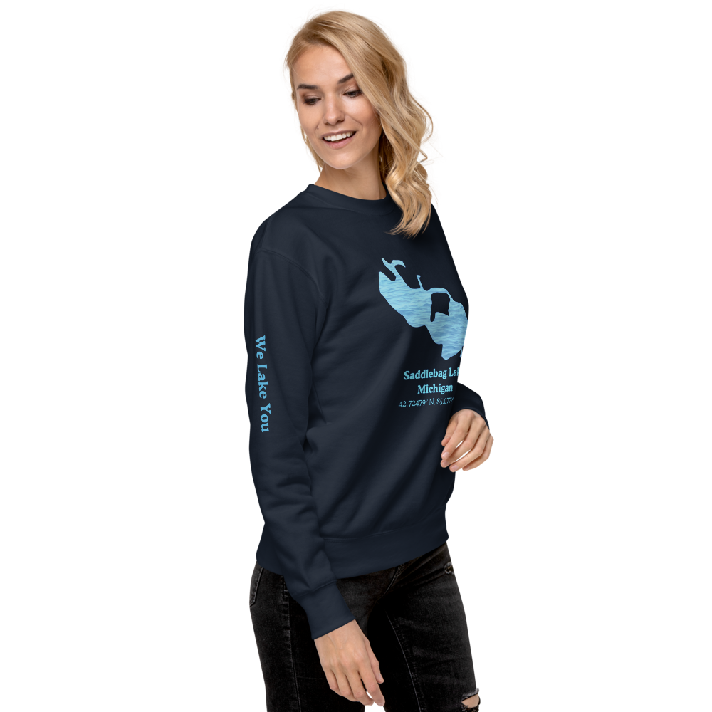 Saddlebag Lake Premium Unisex Sweatshirt